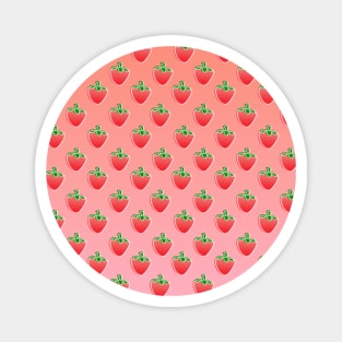 Strawberry Sunset Magnet